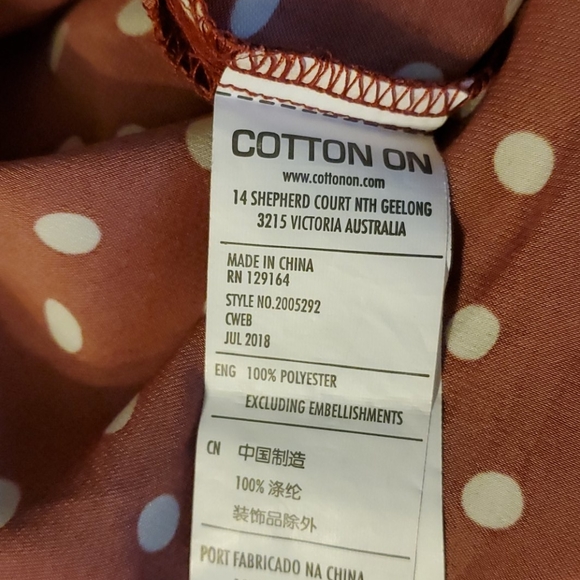 Cotton On Wrap Top - Picture 6 of 6